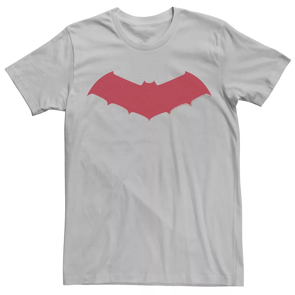 Men's DC Comics Batman Red Chest Logo Tee,  Product Image
