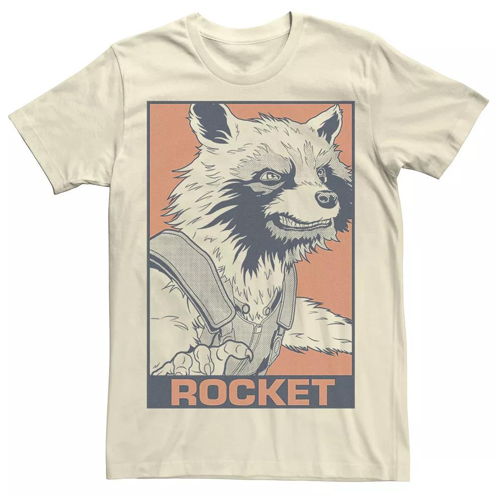 Men's Marvel Avengers Endgame Rocket Pop Art Graphic Tee,  Product Image