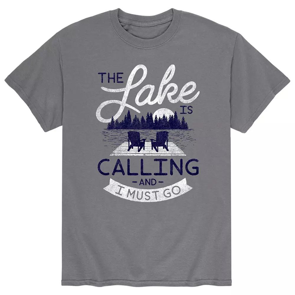 Men's "The Lake Is Calling And I Must Go" Tee,  Product Image