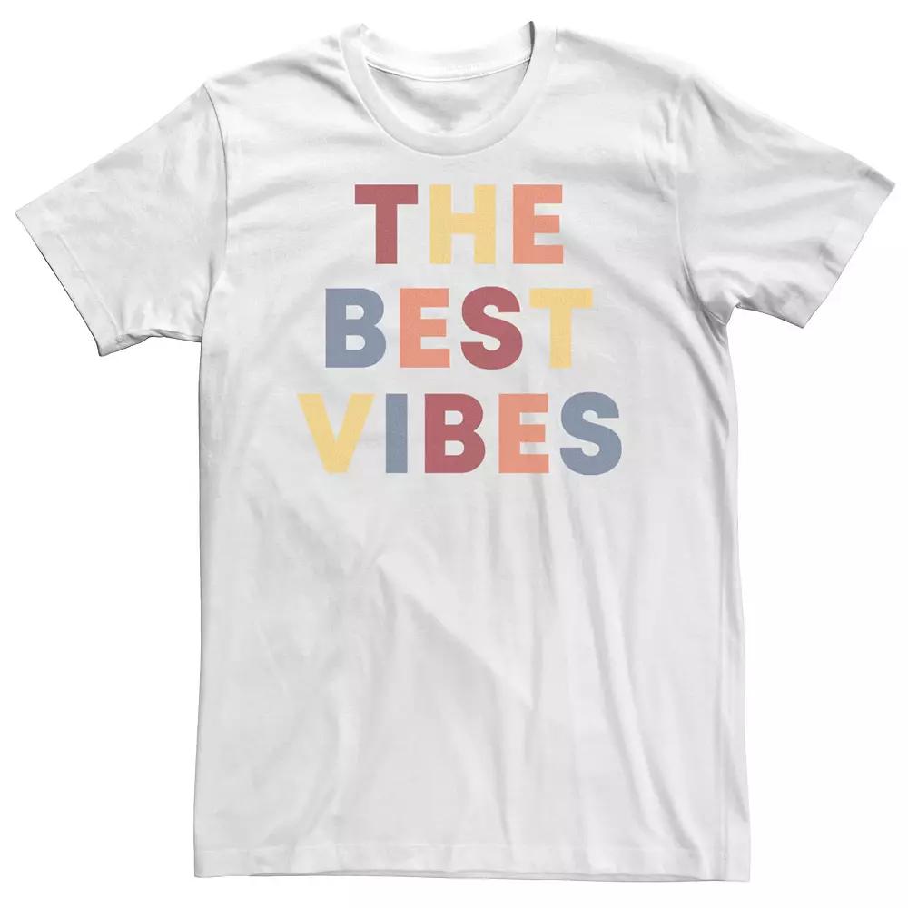 Big & Tall Fifth Sun "The Best Vibes" Colorful Tee, Men's,  Product Image