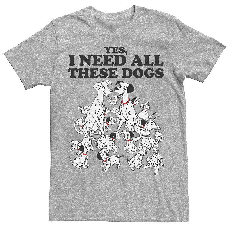 Disney's 101 Dalmatians Men's Yes I Need All These Dogs Tee,  Product Image