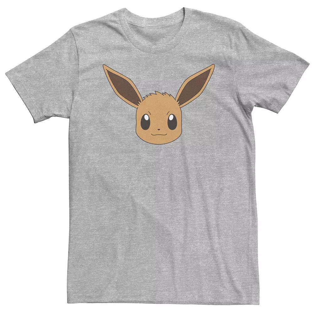 Big & Tall Pokemon Eevee Face Tee, Men's,  Product Image