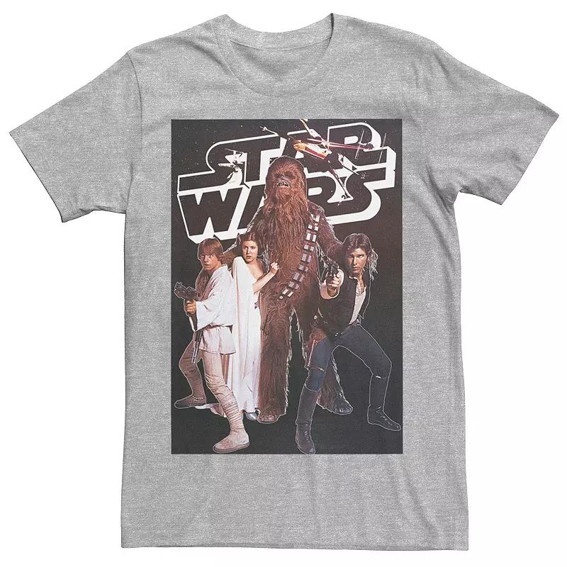 Men's Star Wars Vintage Group Poster Tee,  Product Image