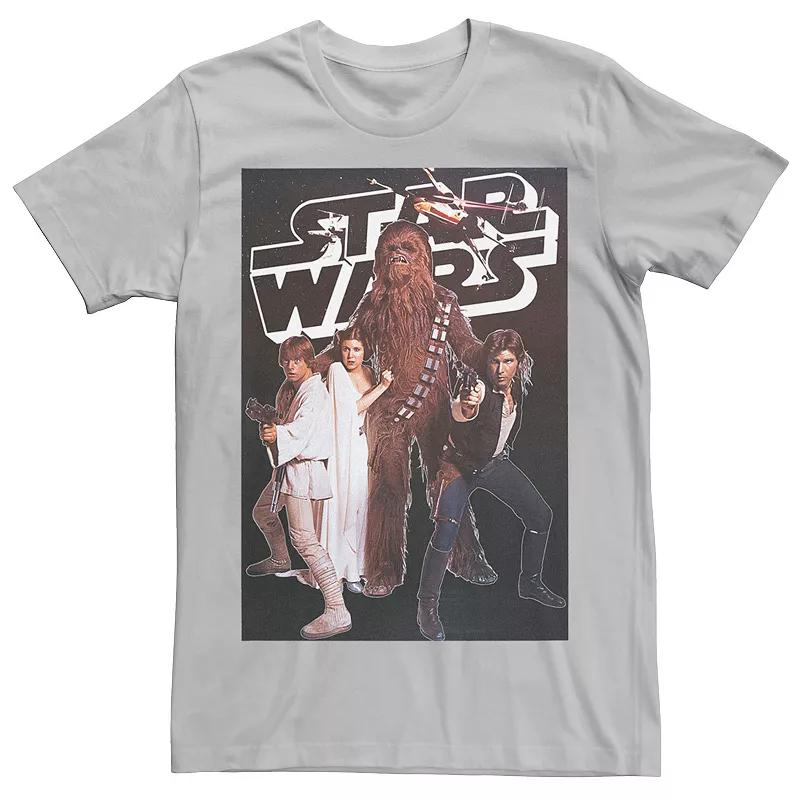 Men's Star Wars Vintage Group Poster Tee,  Product Image