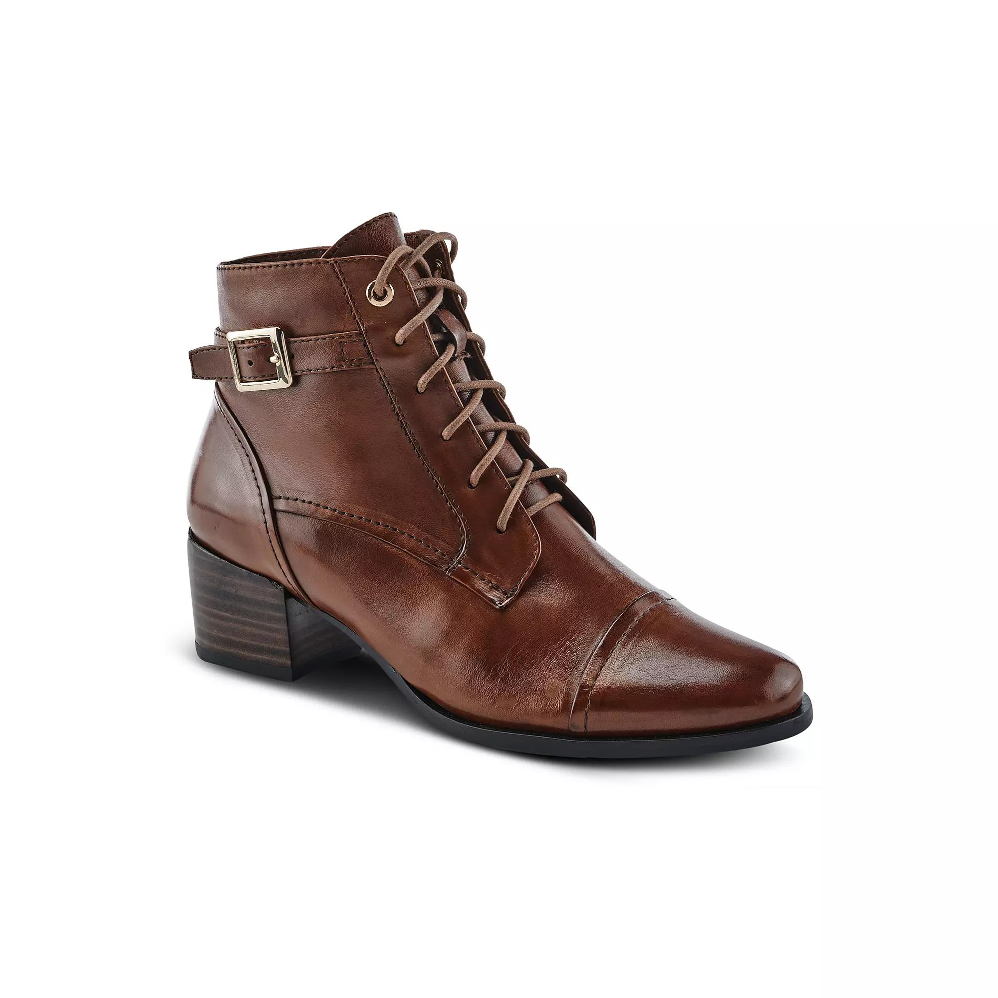 Spring Step Buckleup Women's Ankle Leather Boots,  Product Image