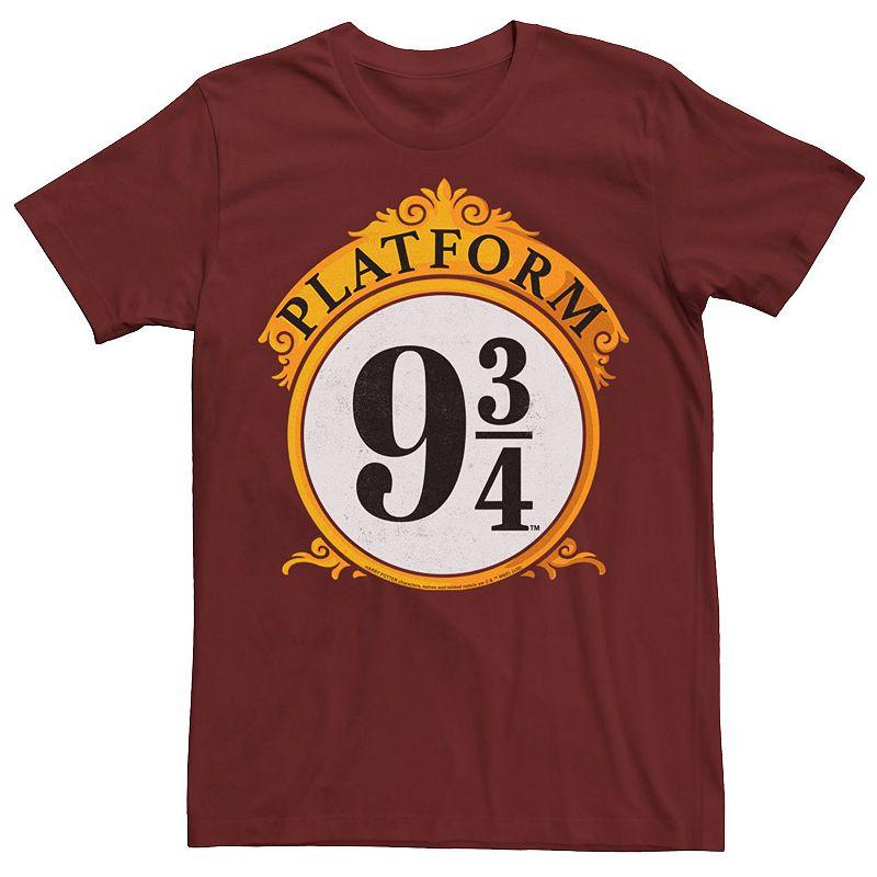 Men's Harry Potter Platform 9 &3/4 Sign Tee,  Product Image