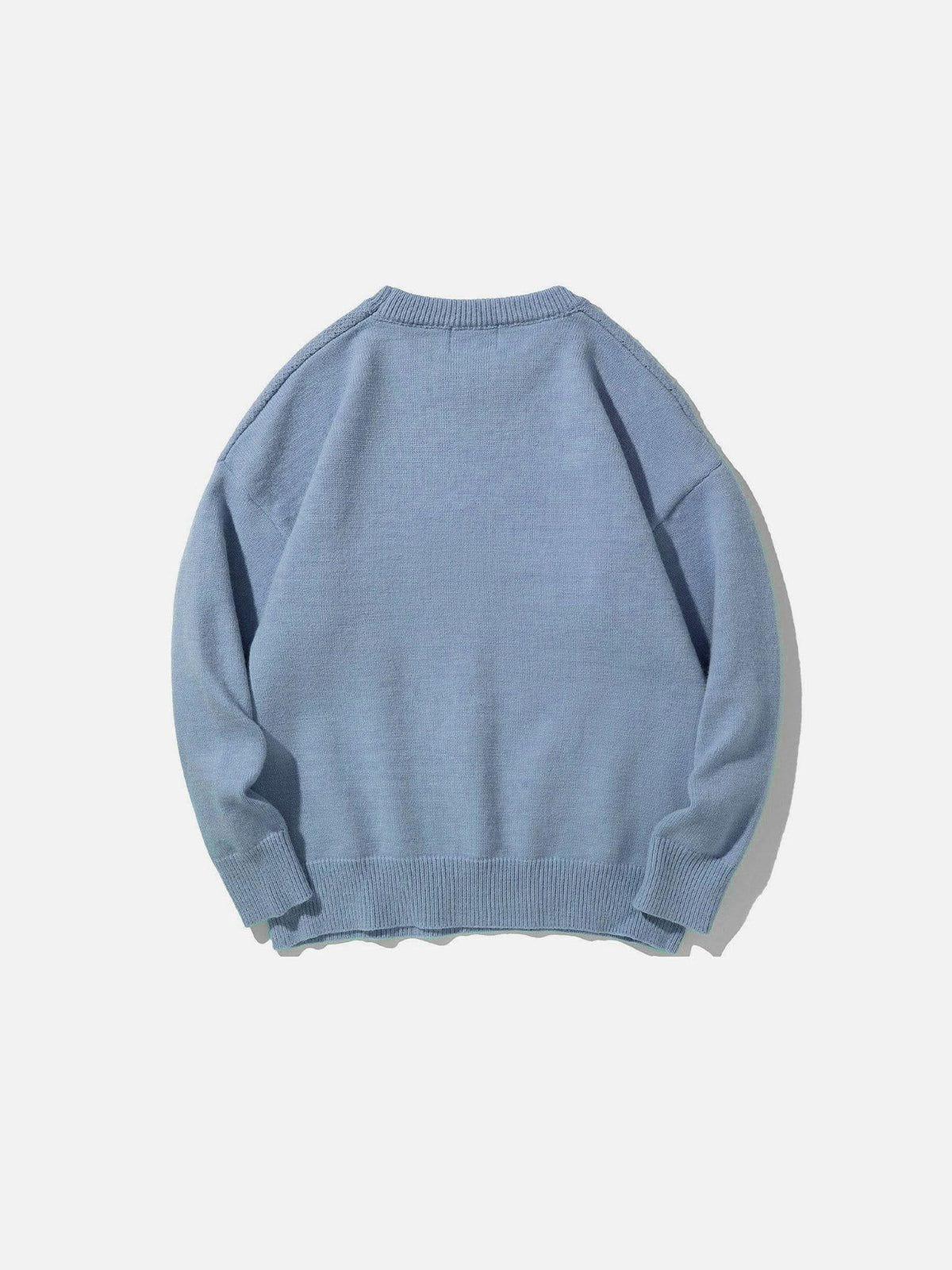 Aelfric Eden Murder Goose Graphic Knit Sweater Product Image