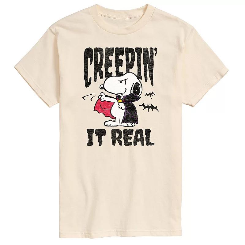 Men's Peanuts Snoopy Vampire Creepin' It Real Graphic Tee,  Product Image