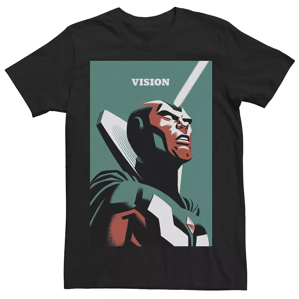 Men's Marvel Vision Simple Poster Tee,  Product Image