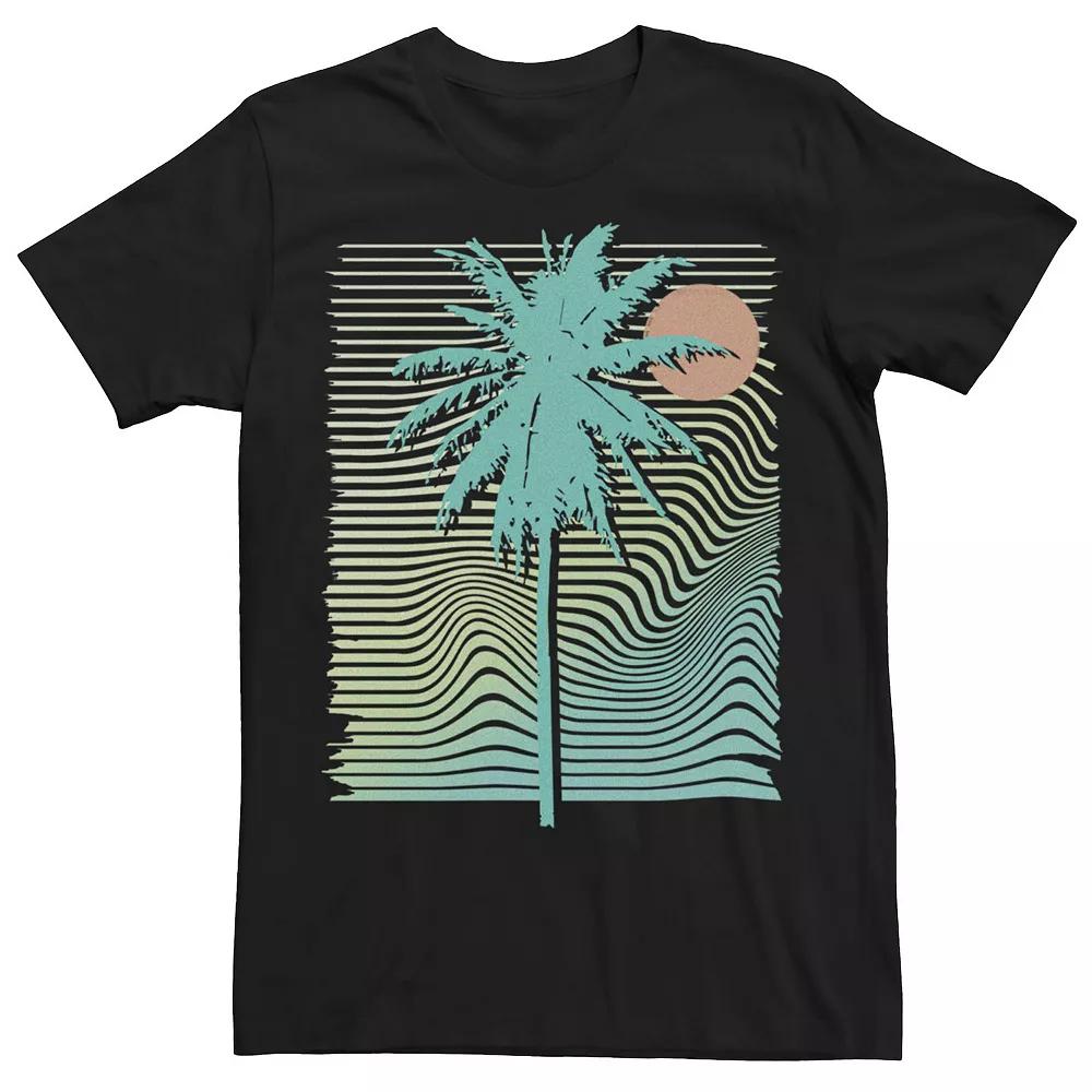 Men's Wicked Palm Line Waves Tee,  Product Image