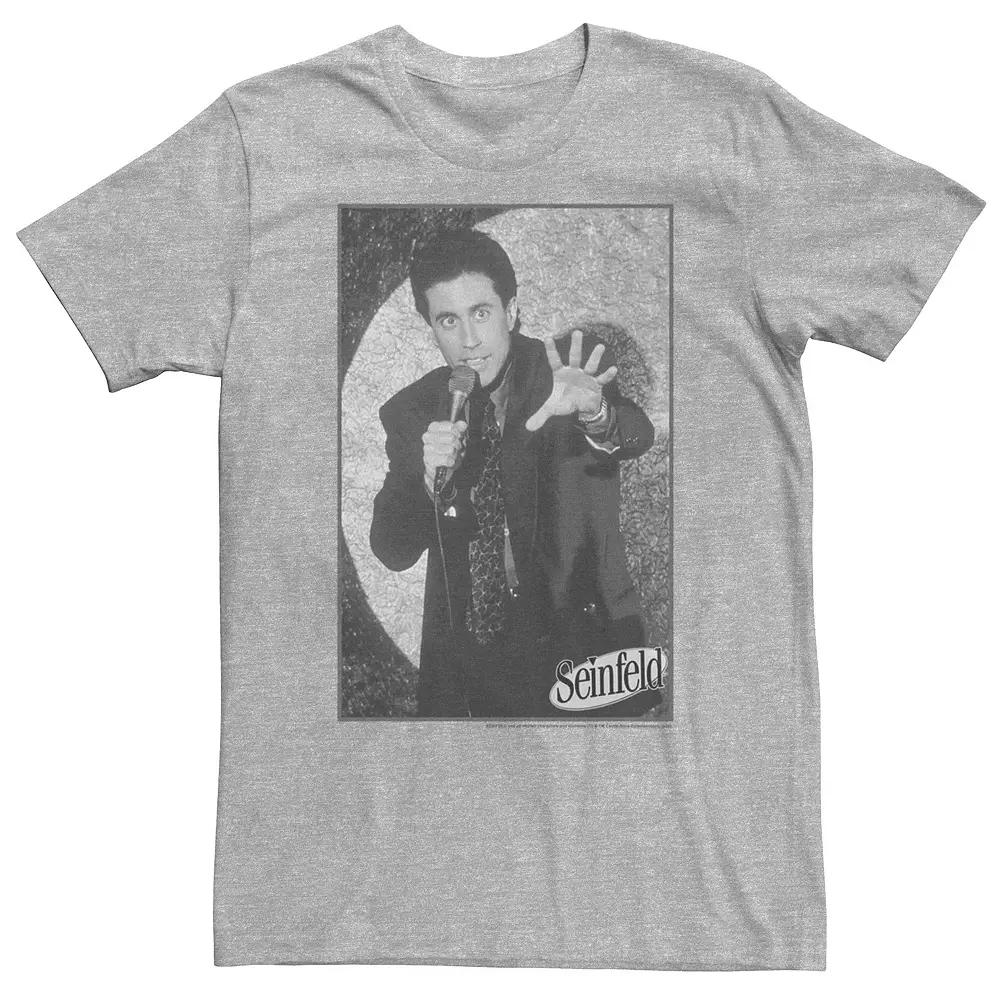 Big & Tall Seinfeld Jerry Stand Up Comedy Tee, Men's,  Product Image