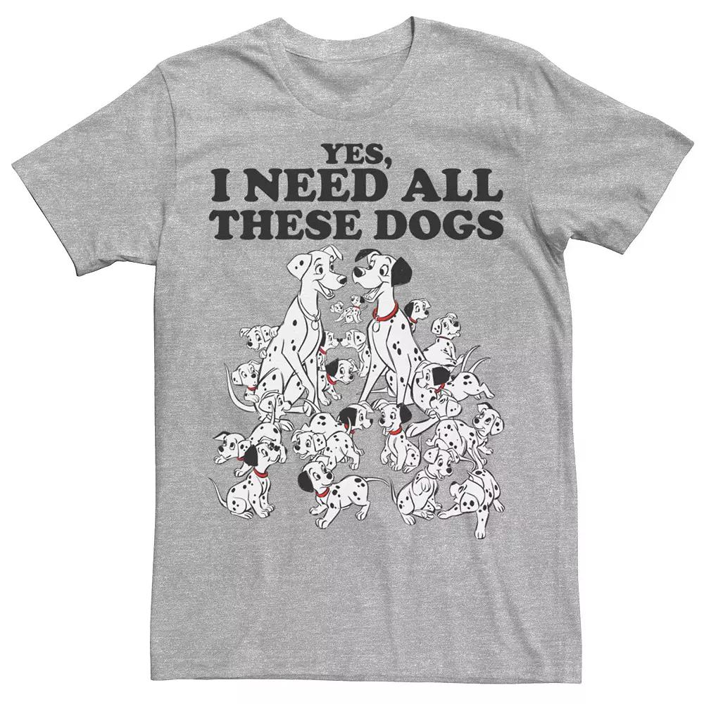 Disney's 101 Dalmatians Men's Yes I Need All These Dogs Tee,  Product Image