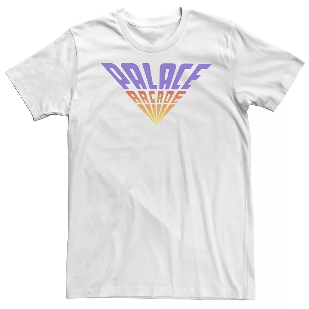Big & Tall Stranger Things Palace Arcade Fading Logo Tee, Men's,  Product Image