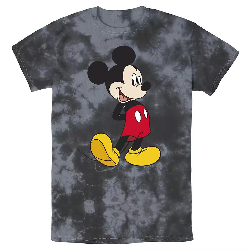 Disney's Mickey Mouse Men's Smiling Pose Wash Tee,  Product Image