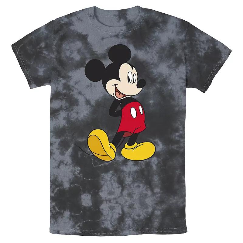 Disney's Mickey Mouse Men's Smiling Pose Wash Tee,  Product Image
