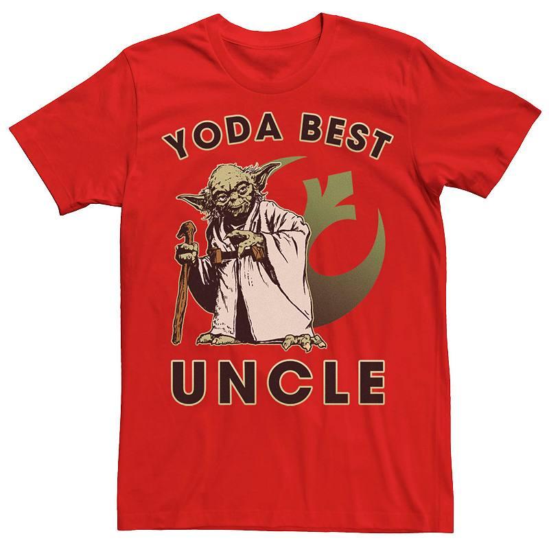 Men's Star Wars "Yoda Best Uncle" Rebel Logo Tee,  Product Image