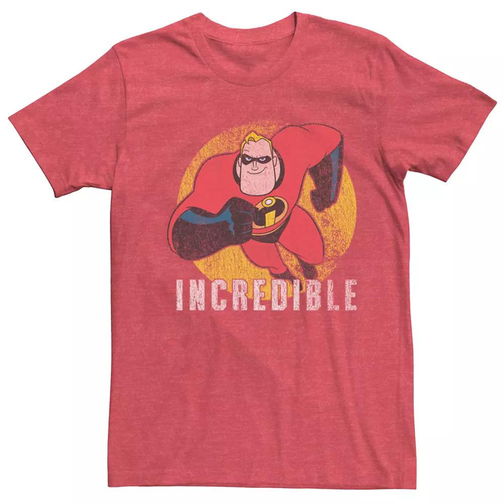 Disney / Pixar's The Incredibles Mr. Incredible Men's Run Distress Tee,  Product Image