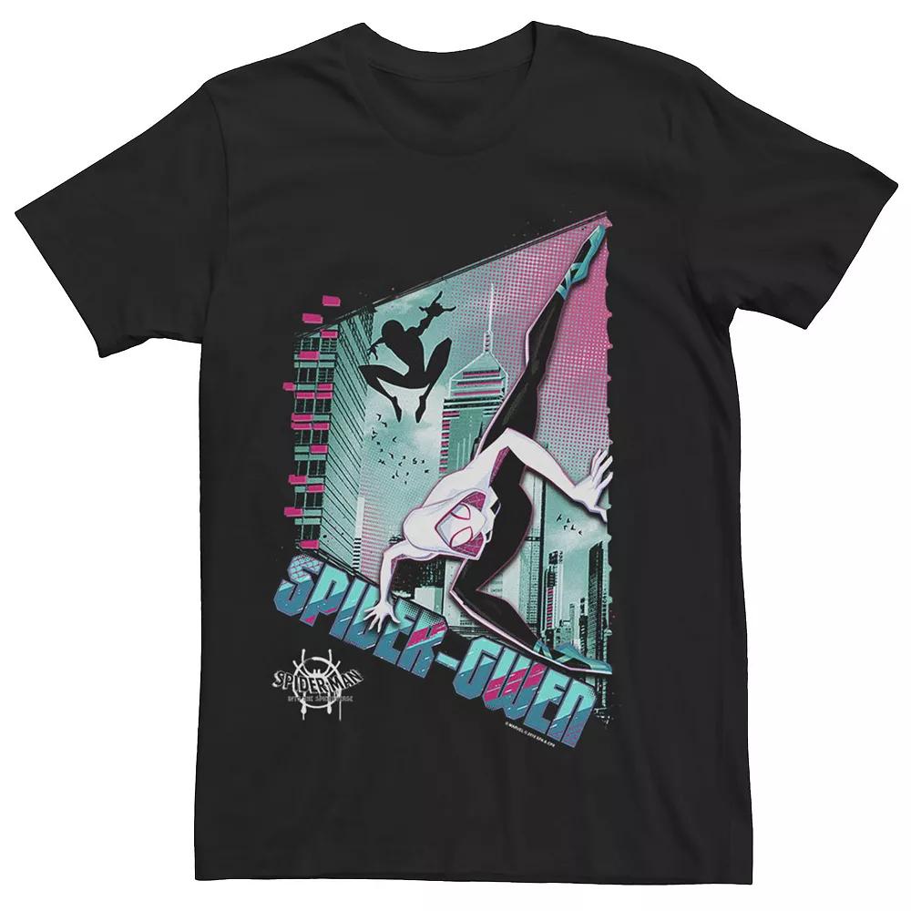 Men's Marvel Spiderverse Spider-Gwen City Pose Graphic Tee,  Product Image