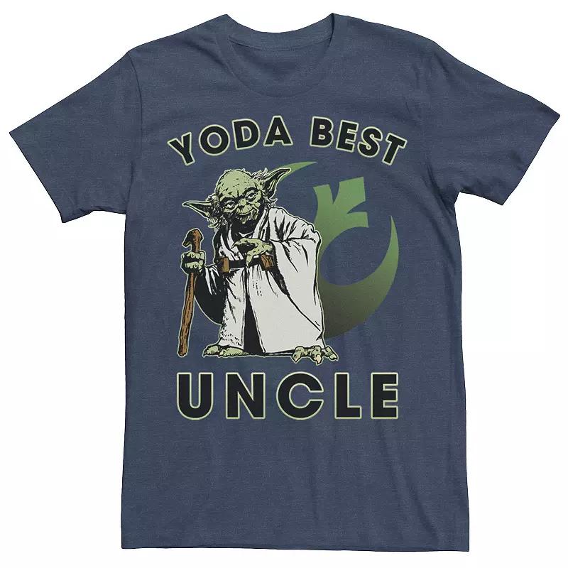 Men's Star Wars "Yoda Best Uncle" Rebel Logo Tee,  Product Image