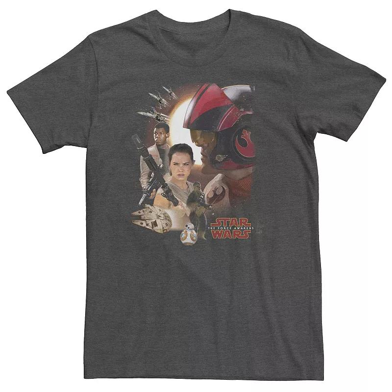 Men's Marvel Spiderman Across The Spider Verse Group Graphic Tee,  Product Image
