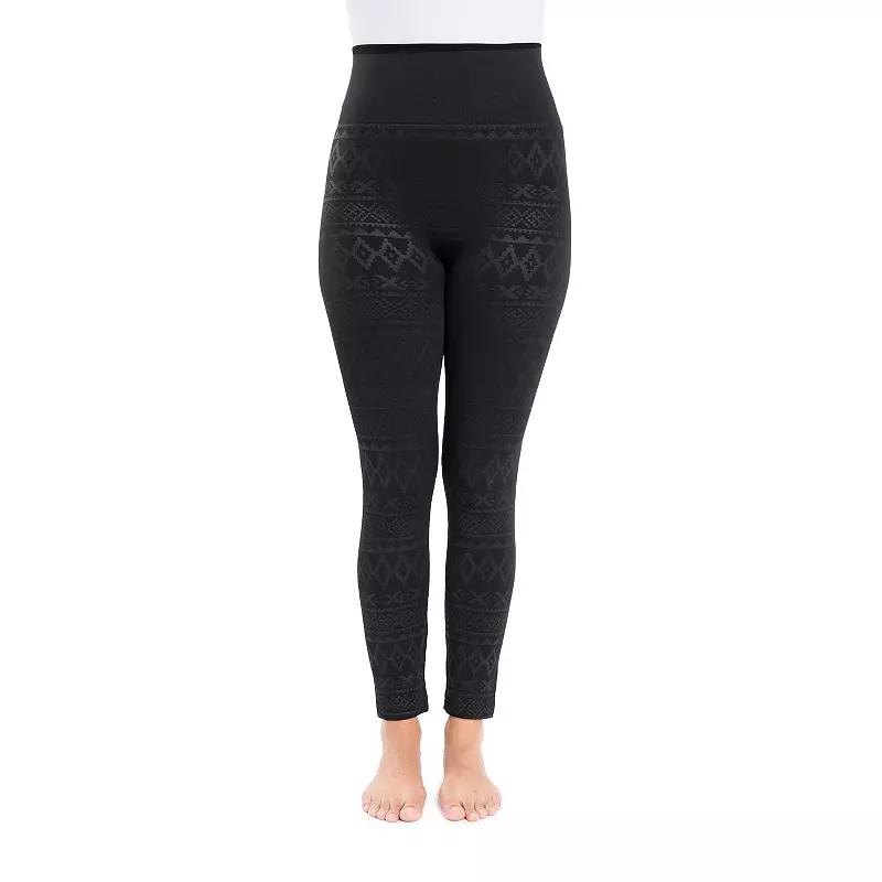 Women's MUK LUKS® Fleece Lined Regular Fit Leggings,  Product Image