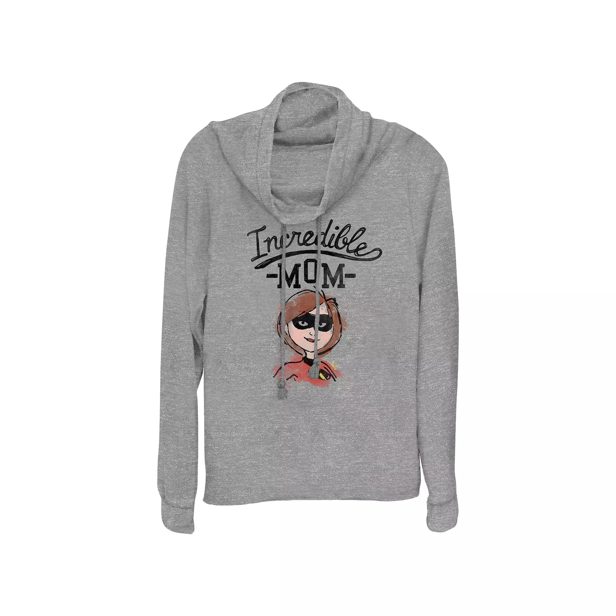 Disney / Pixar's The Incredibles Incredible Mom Women's Cowlneck Graphic Lightweight Long Sleeve,  Product Image