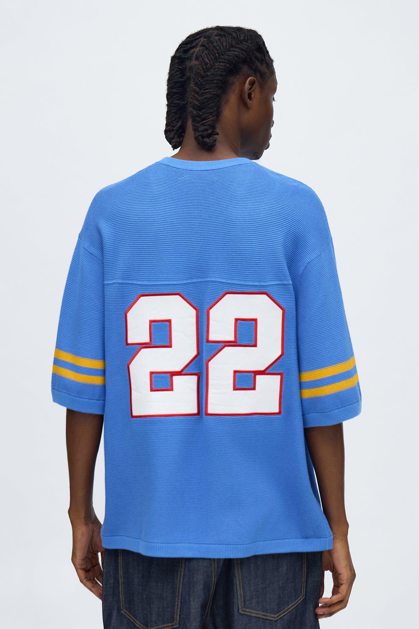 Relaxed Knit Paradise Jersey - Blue Product Image