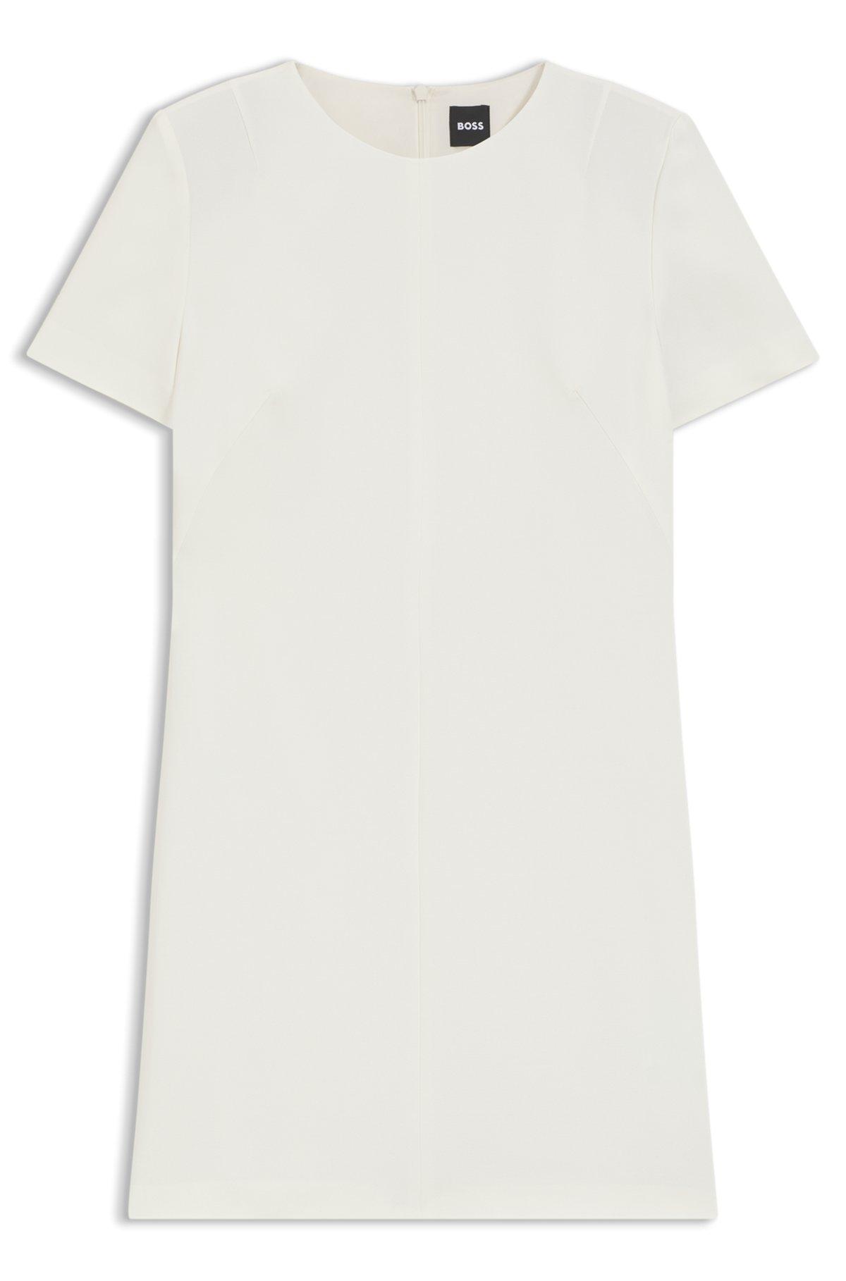 Shift dress in soft crepe Product Image