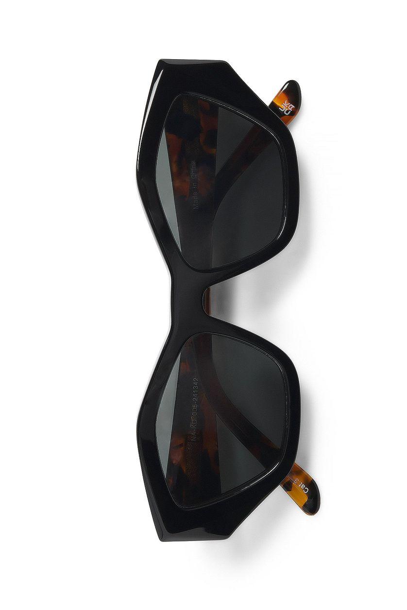 Angled Acetate Sunglasses Product Image
