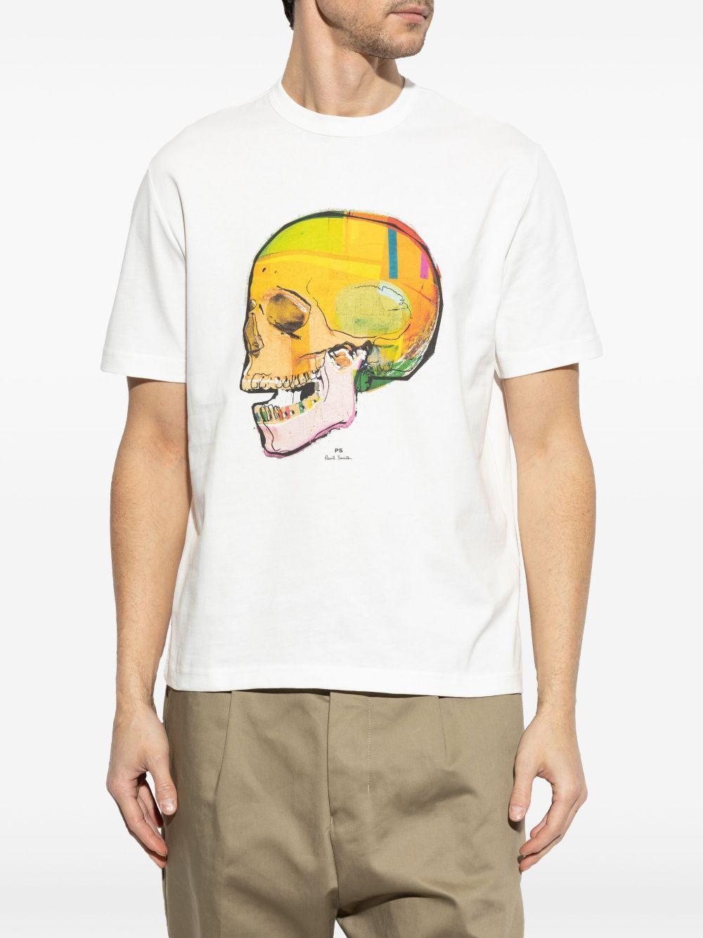 skull-print T-shirt Product Image