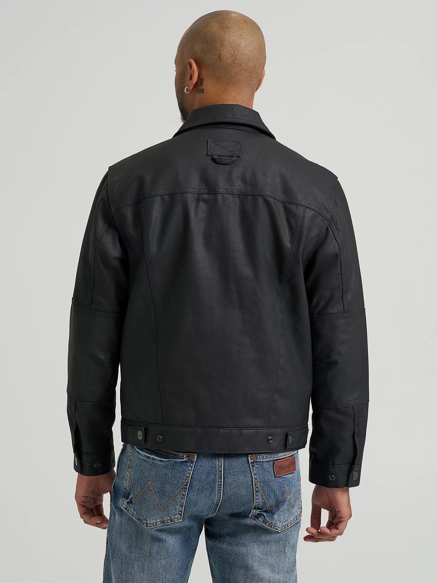 Wrangler All Terrain Gear Men's Outdoor Trucker Jacket in Jet Product Image