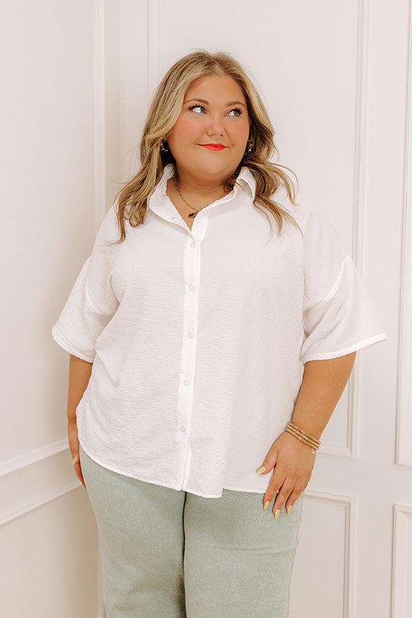 Little Coastal Town Button Up Curves Product Image