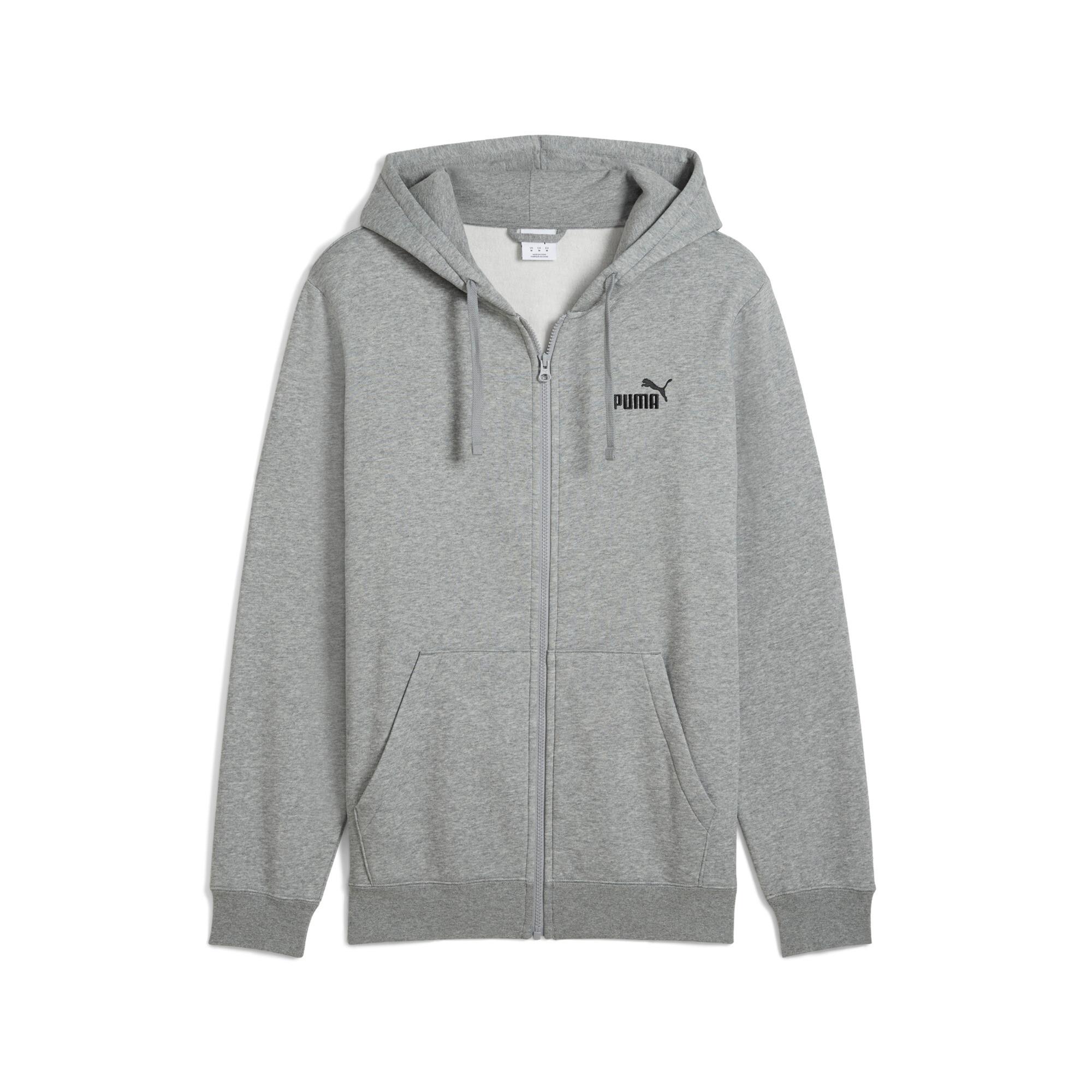 Essentials No. 1 Logo Full-Zip Hoodie Men Product Image