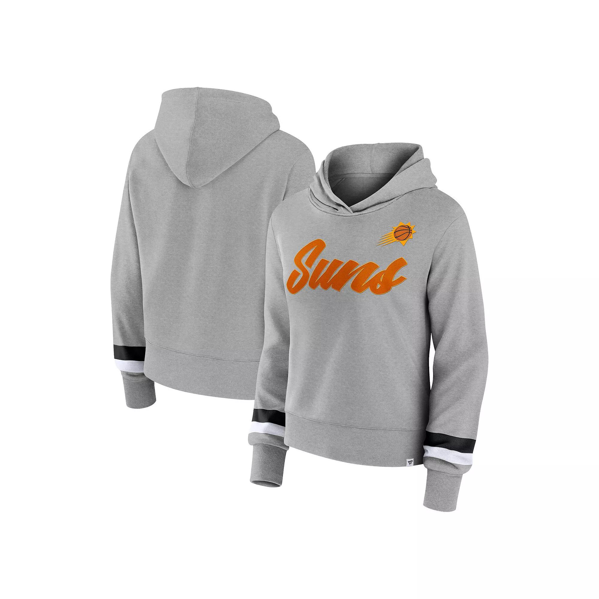 Women's Fanatics Branded Heather Gray Phoenix Suns Halftime Pullover Hoodie,  Product Image
