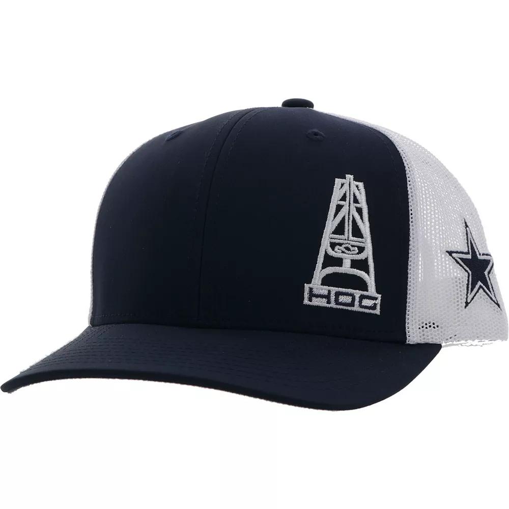 Men's HOOey Navy Dallas Cowboys HOG Trucker Snapback Hat, Blue Product Image