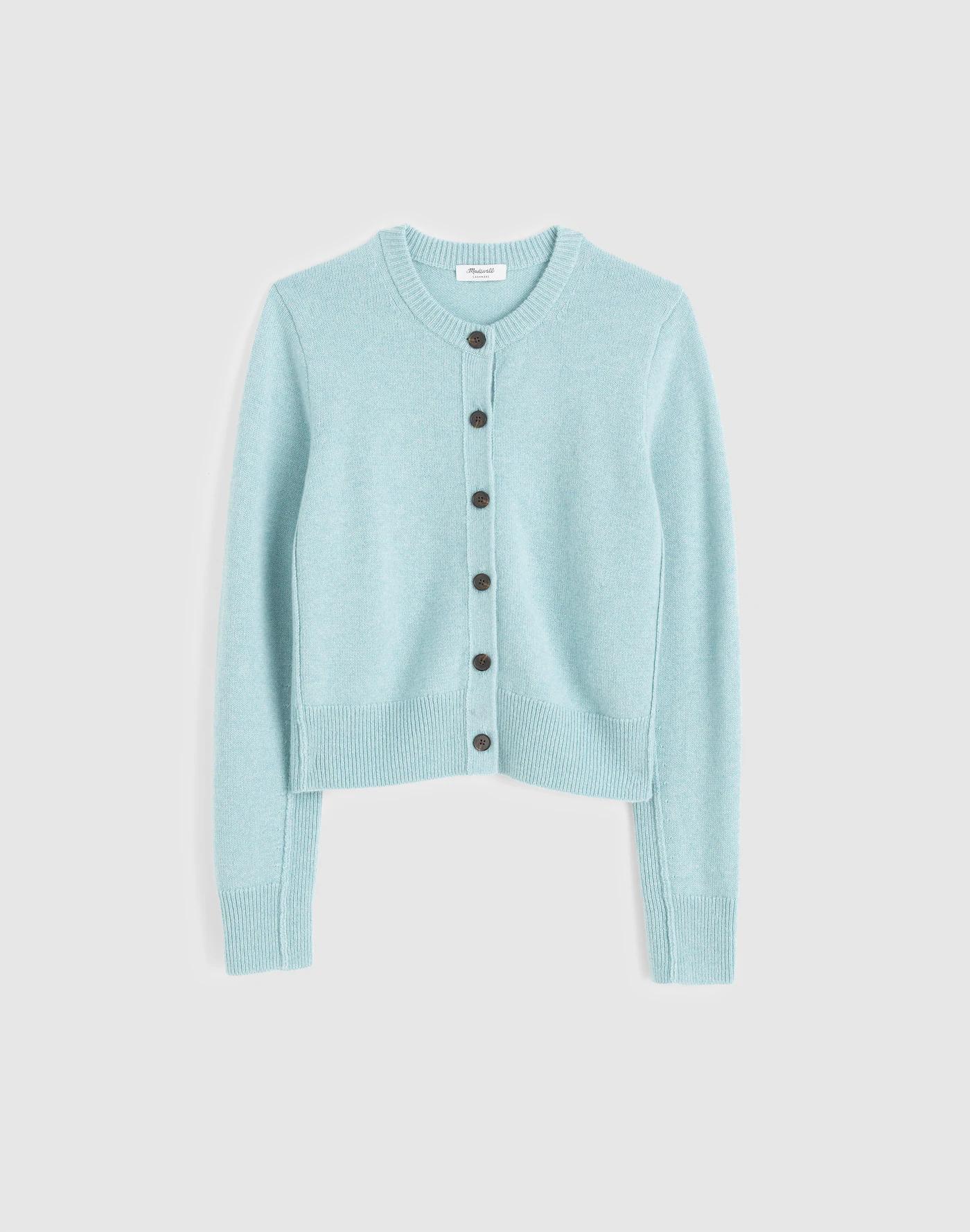 Cashmere Button-Front Cardigan Sweater Product Image