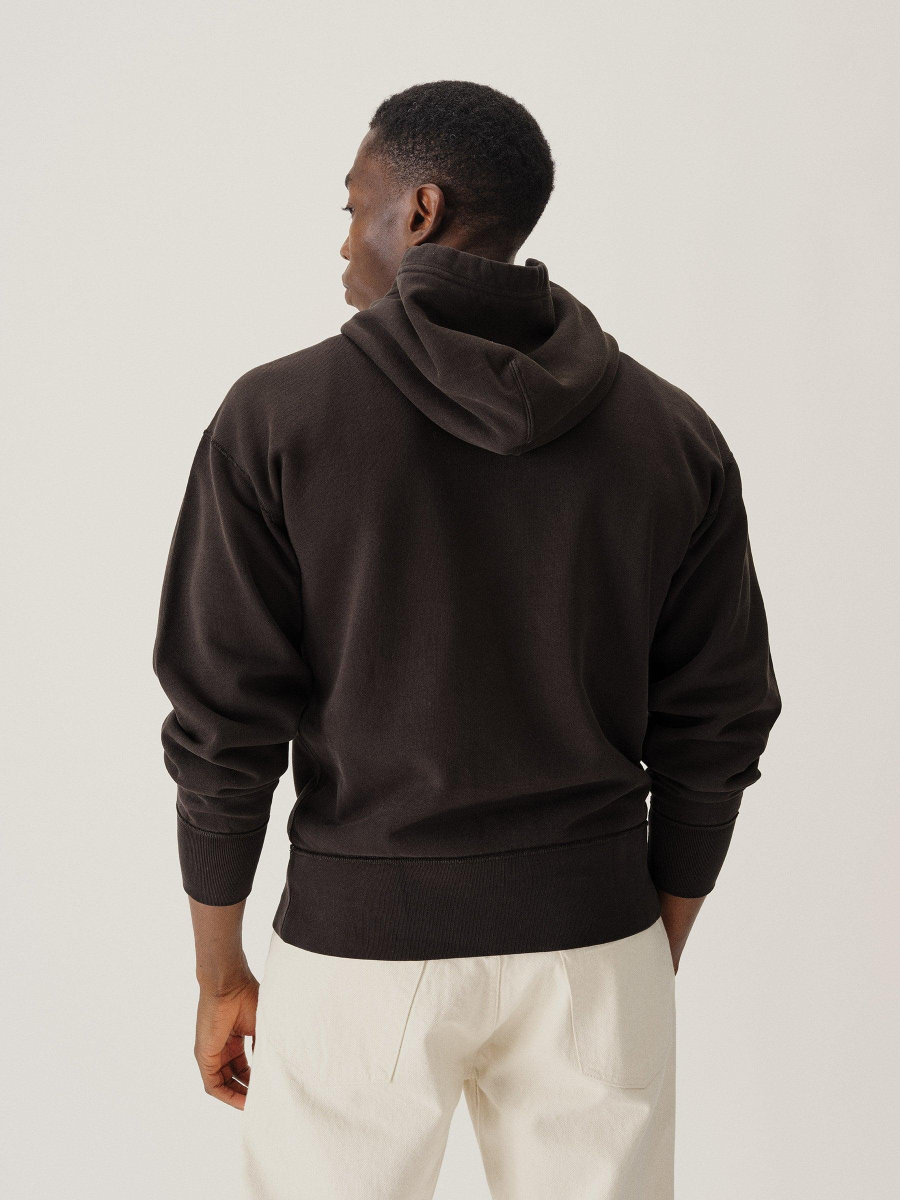 Faded Black Welterweight Hooded Sweatshirt Product Image