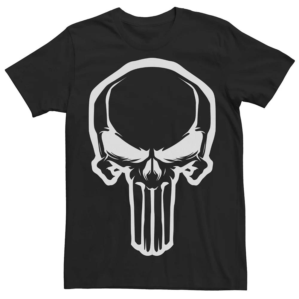 Men's Marvel's Punisher Skull Outline Logo Tee,  Product Image