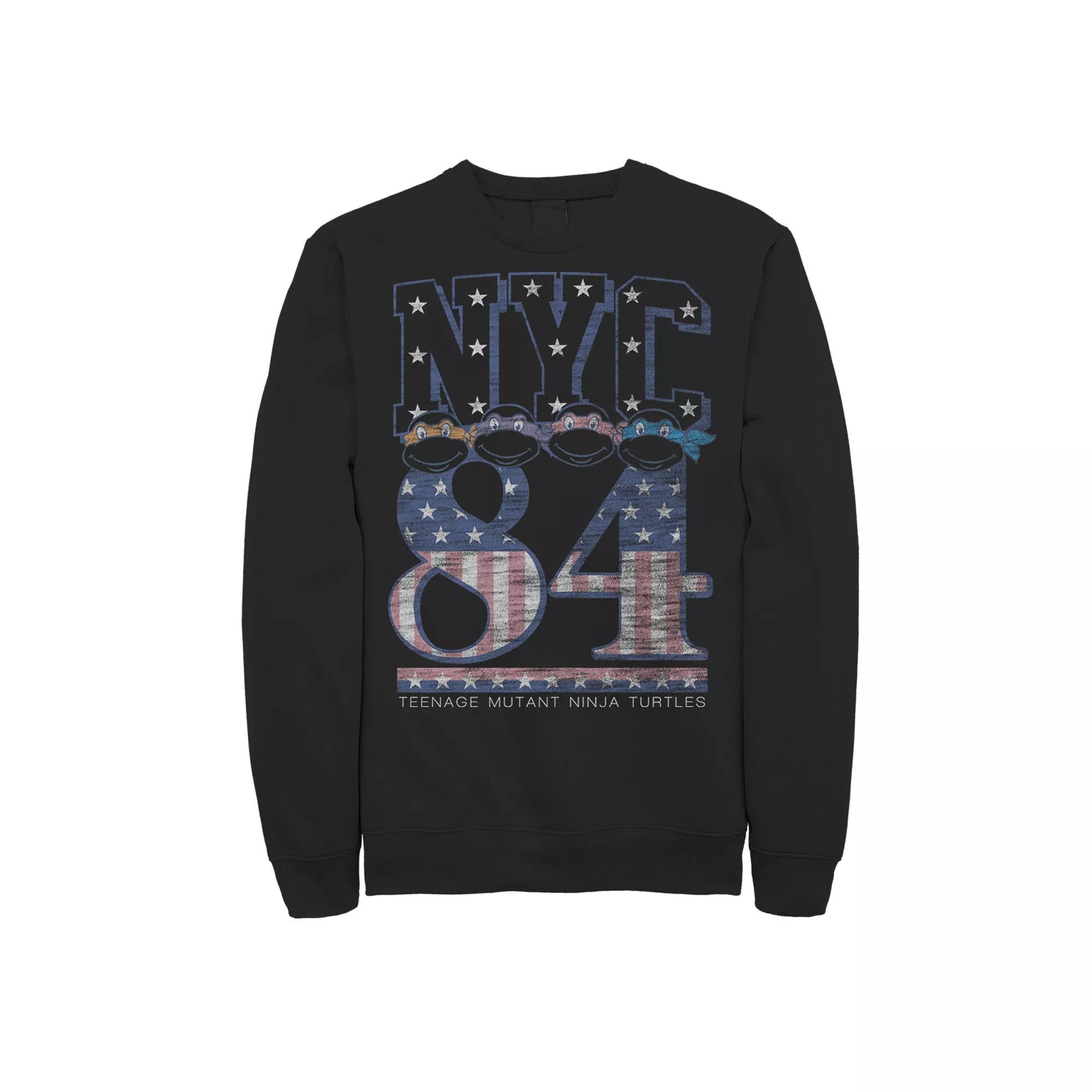 Men's Marvel Captain Marvel Flame Portrait Sweatshirt, Size: Medium, Blue Product Image