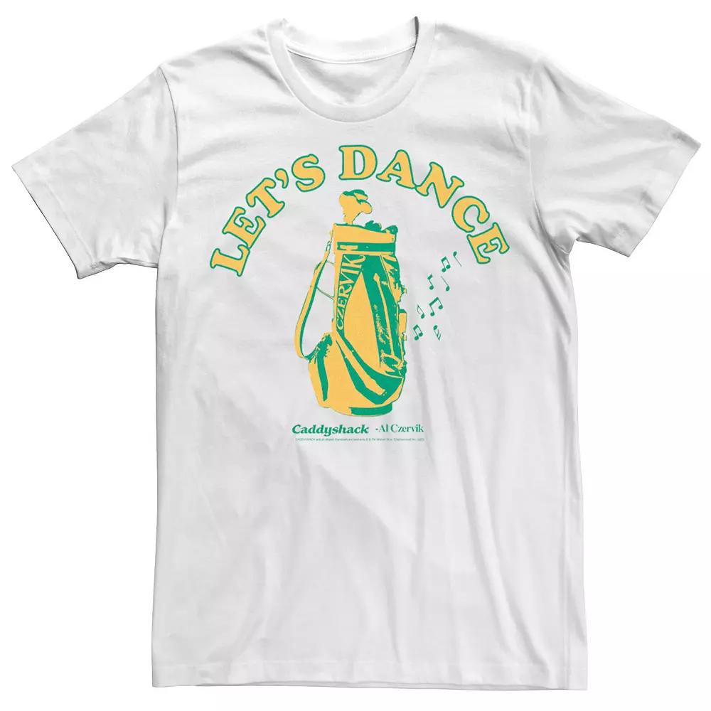 Men's Caddyshack Let's Dance Tee, Size: XL, White Product Image