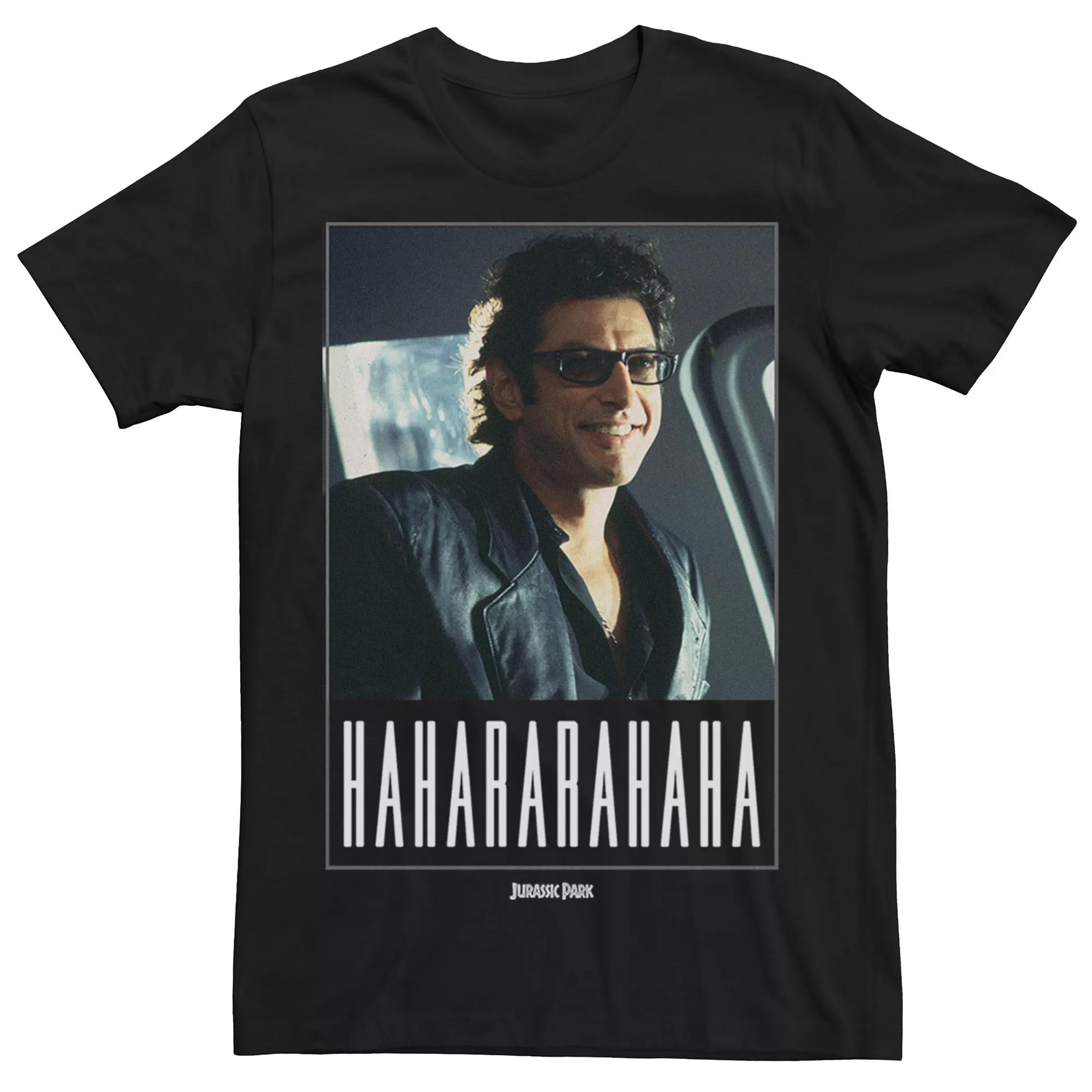 Men's Jurassic Park Ian Malcolm Hahararahaha Tee,  Product Image