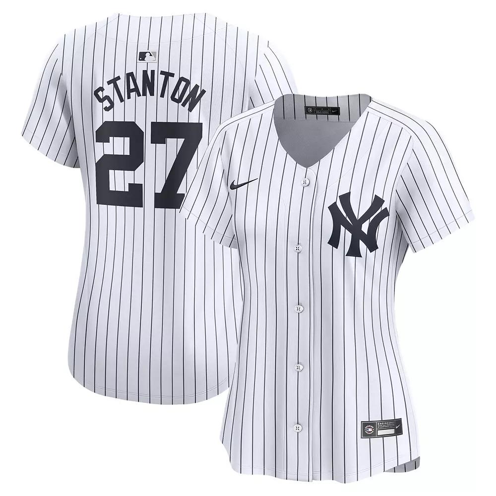 Women's Nike Giancarlo Stanton White New York Yankees Home Limited Player Jersey,  Product Image