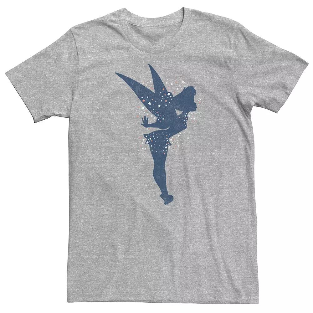Big & Tall Disney Peter Pan Tinkerbell Americana Shadow Tee, Men's,  Product Image