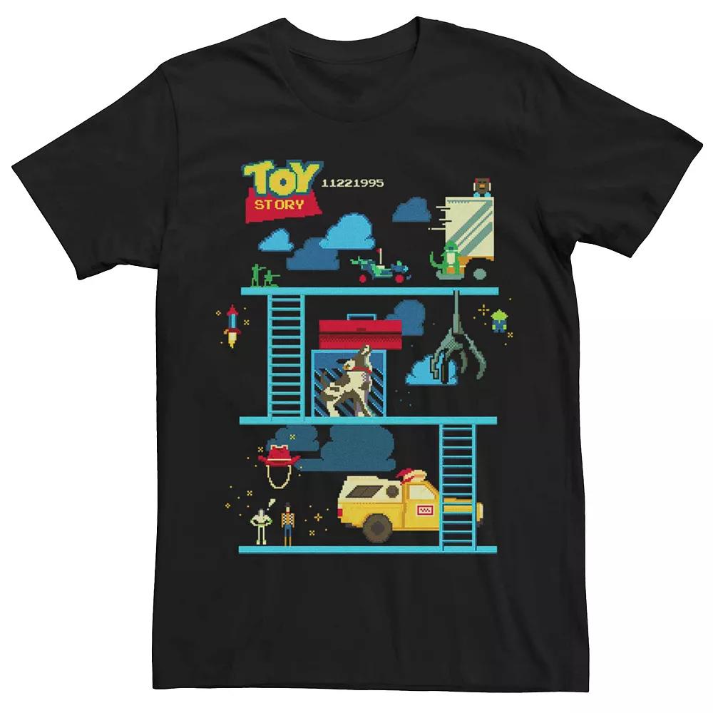 Men's Disney Pixar Toy Story 8-Bit Retro Game Tee,  Product Image