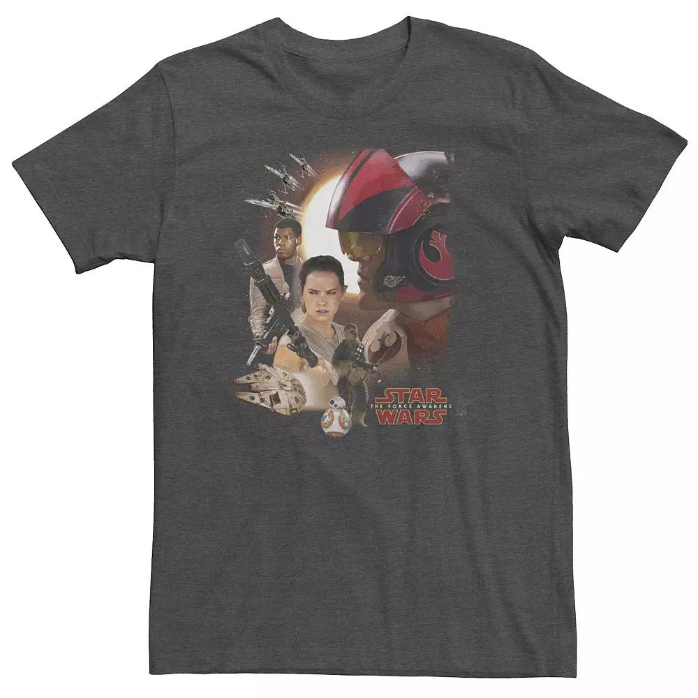 Men's Marvel Spiderman Across The Spider Verse Group Graphic Tee,  Product Image
