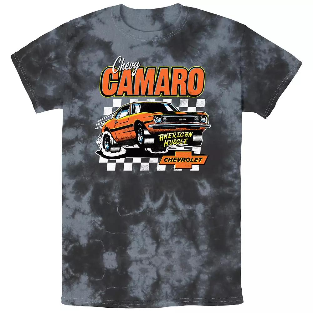 Men's Chevy Camaro American Muscle Bombard Wash Graphic Tee,  Product Image
