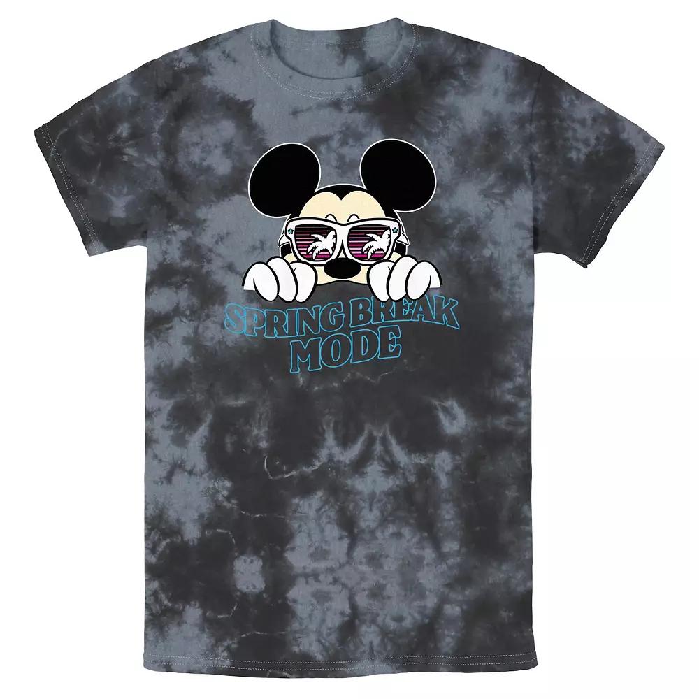 Disney's Mickey Mouse Spring Break Mode Bombard Wash Men's Graphic Tee,  Product Image