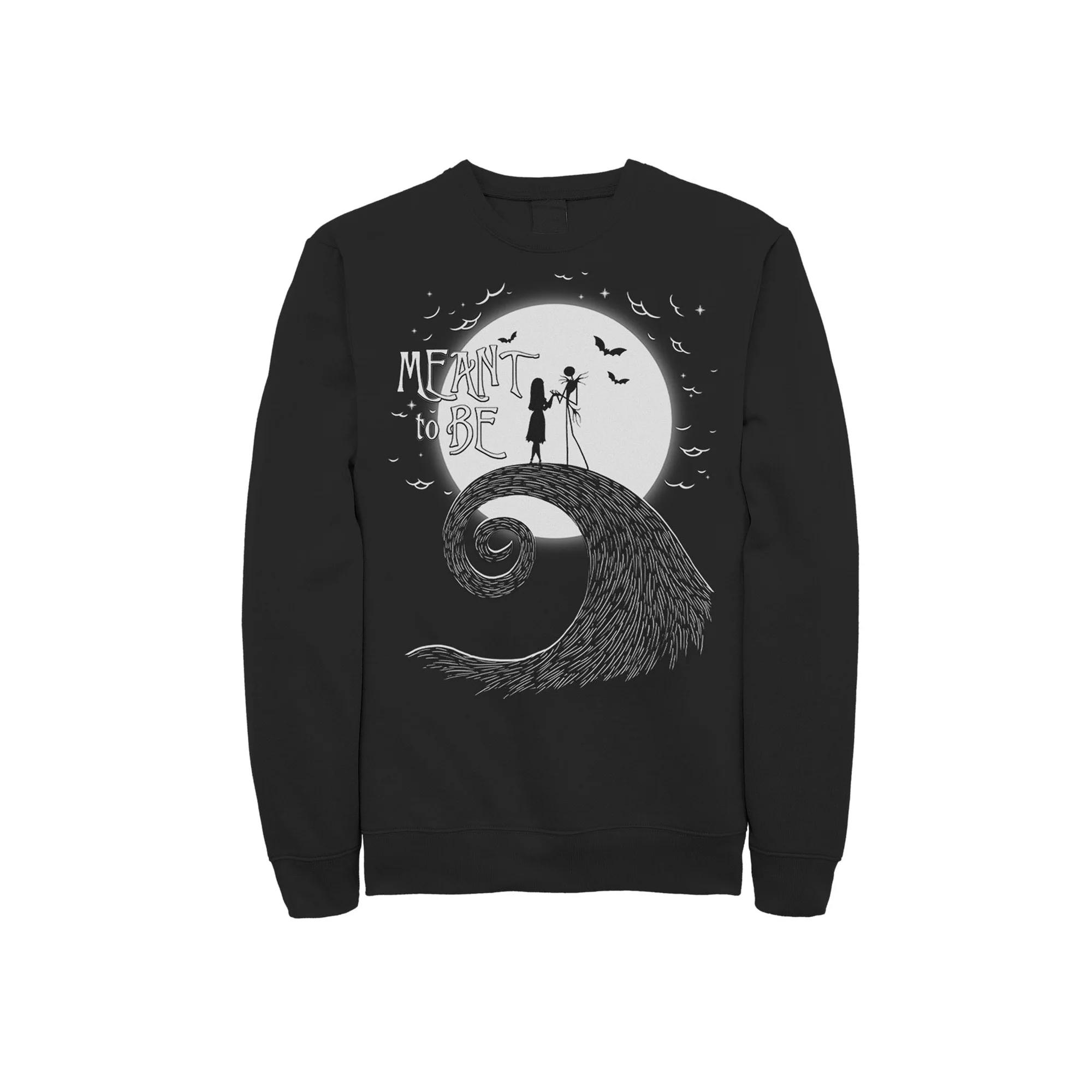 Disney's The Nightmare Before Christmas Jack And Sally Men's Sweatshirt,  Product Image