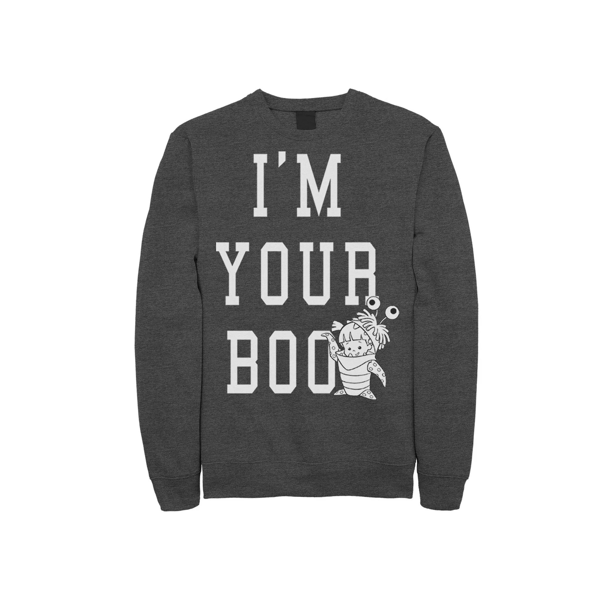 Men's Disney / Pixar Monsters, Inc. I'm Your Boo Valentin's Day Sweatshirt,  Product Image