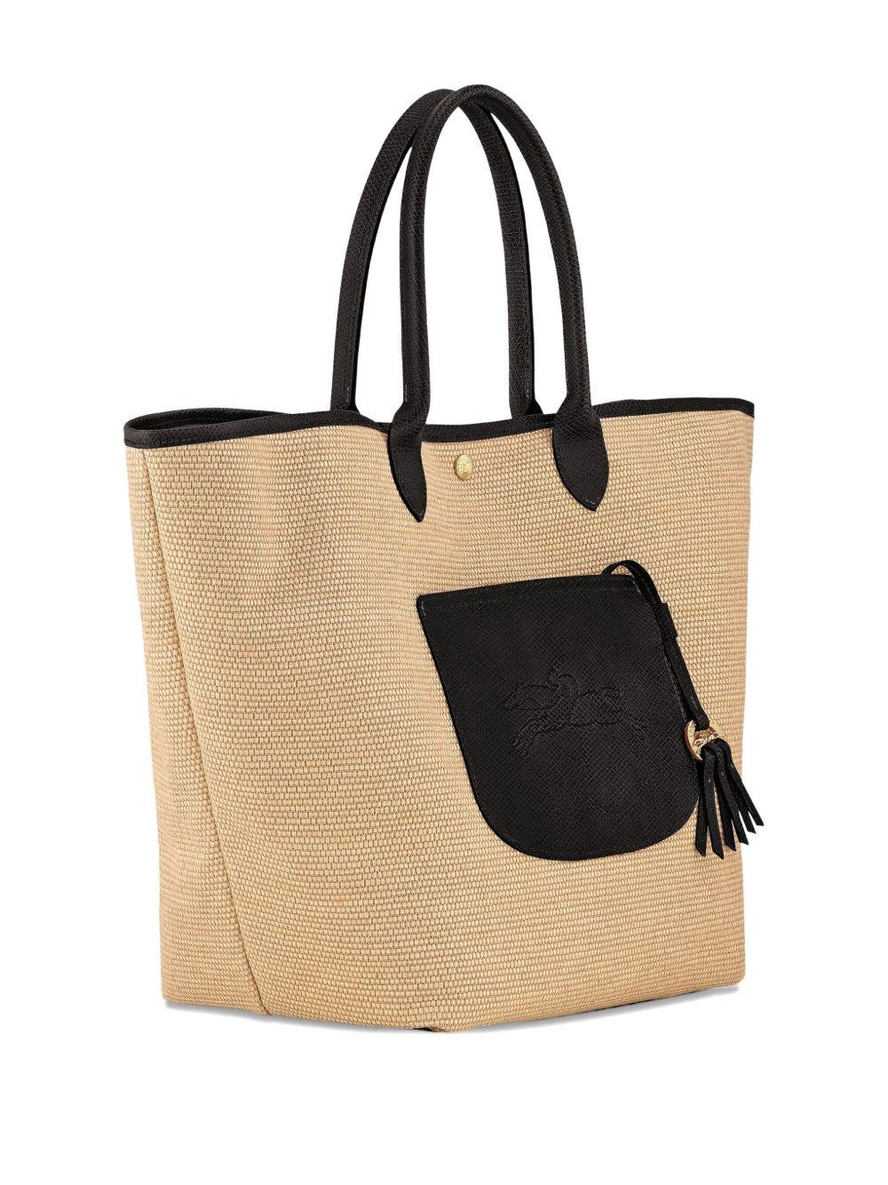 Le Pilage woven straw tote bag Product Image